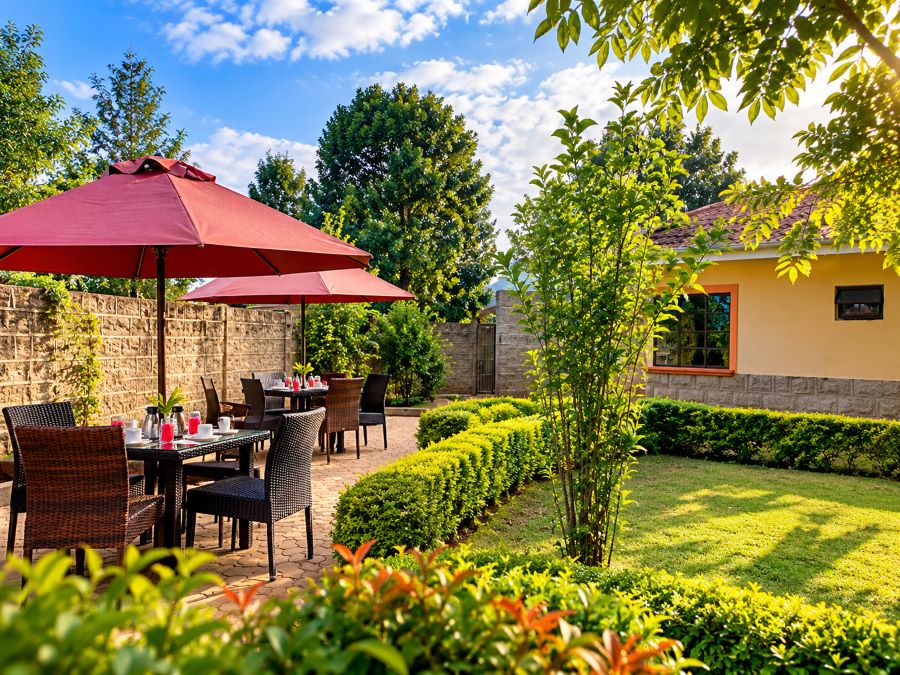 Children playground at Peak Meadows Hotel Nyeri